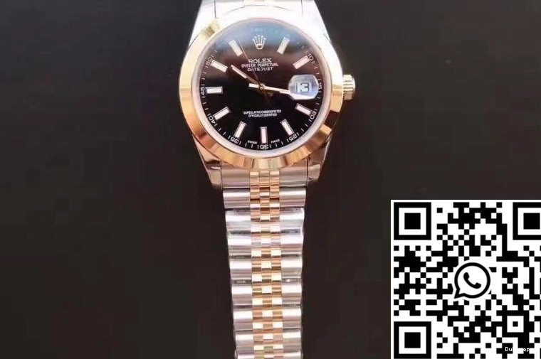 Rolex Gold 126303 Wrapped Black Datejust Dial 41 0428